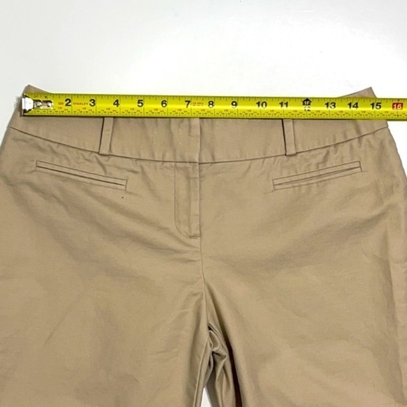 Halogen Taylor Fit Khaki Capris Pants - Picture 10 of 13